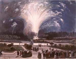 Musée Condé - Chantilly (France – Chantilly(, watercolor
