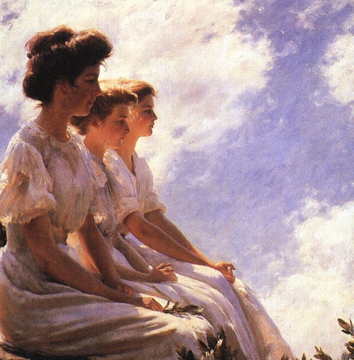 Charles Courtney Curran, Brooklyn Museum of Art, 1909, oil on canvas
