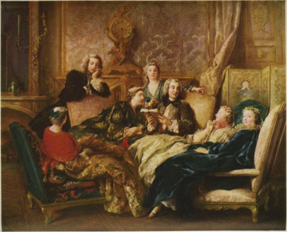 Collection Marchioness of Cholmondeley, 1728, oil on canvas